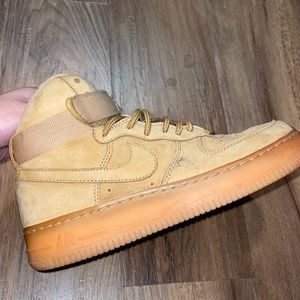 Nike Air Force 1 Wheat Boys 4Y/ Womens 6